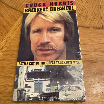 Breaker! Breaker! (VHS, 1993) Chuck Norris Battle Cry Of The Great Trucker’s War - Image 1 of 2