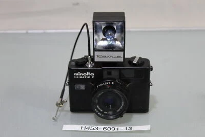 Minolta HI-Matic F Sucherkamera Kleinbildkamera - Rokkor 1:2.7 38mm (H453-6091-1 - Bild 1 von 4