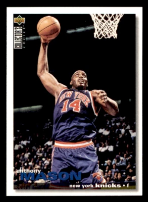 1995 Collector's Choice Anthony Mason    #274 New York Knicks - Image 1 of 2