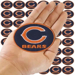 Großhandel Chicago Bears Logo Größe 3,2"x2,2" Nähen bestickt Bügelbild Patch Zum Selbermachen - Bild 1 von 12