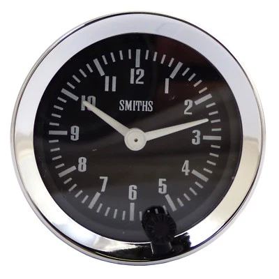 Smiths Classic Car Analogue Time Clock 52mm (MGA, MGB, Mini, Midget +) GAE128X - Image 1 of 2