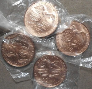 Investors Lot: 4 Iowa American Revolution Bicentennial Medals In Original Packag - Picture 1 of 4