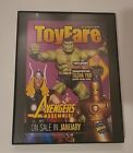 Toyfare #19 Cover  1999   Avengers Assemble Framed 8.5x11  Thor Hulk Star Trek