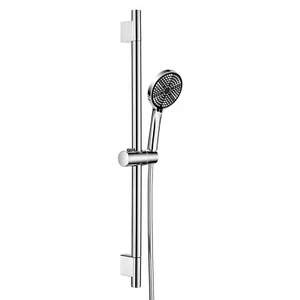 Decaura Duschstange mit Handbrause Brausekopf 1.5m Schlauch Chrom 3 Modi Brause - Bild 1 von 11