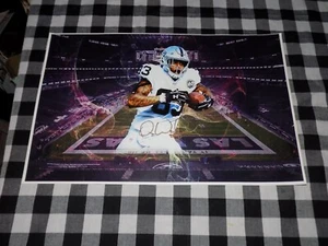 Darren Waller Signed Las Vegas Raiders 11x17 Custom Photo - Picture 1 of 1