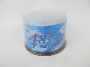 50-Pack 48x 700MB CD-R Recordable CDs New in Pack - Picture 1 of 2