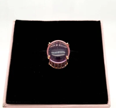 Genuine Pandora Rose Gold Sapphire Pink Crystal 789309C02 FREE DELIVERY - Image 1 of 3