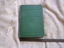 Continental Drama  Harvard Classics 1938 Green Leatherette Book Volume #26