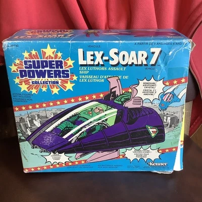 *Kenner Super Powers Lex-Soar 7 Assault Ship 1984 NEW In Canadian Box!* - Image 1 of 4