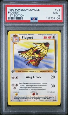 Pidgeot 1st Edition PSA 9 1999 Pokemon Jungle #24 - Image 1 of 2