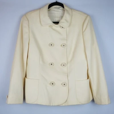 Blazer y Falda De Colección Gianni Versace Couture Doble Pecho Hecha en Italia, Talla 14 Foto 1 de 4