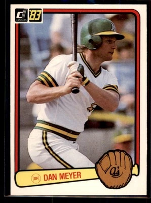 1983 Donruss Dan Meyer #413 Oakland Athletics - Image 1 of 2