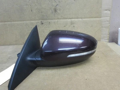 Espejo retrovisor izquierdo 14 15 Kia Optima 2014 2015 oscuro cereza metálico Foto 1 de 4