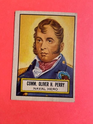 1952 Topps Look 'N See-Comm. Oliver H Perry #33-EX - Image 1 of 4