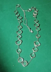 Vintage Ippolita Wicked Sterling & Rock Crystal Necklace. 34" - Picture 1 of 5