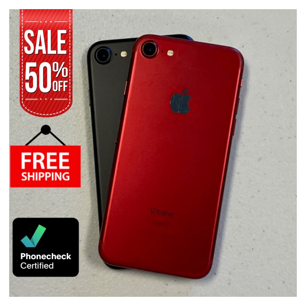 Apple iPhone 7 Red Smartphones for Sale - Shop New & Used Cell