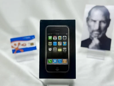 Apple iPhone 1st Generation 2G 8GB AT&T in NON - MATCHING BOX - iOS 1.0.1 - Image 1 of 4