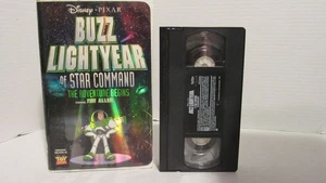 Disney Pixar Buzz Lightyear Of Star Command The Adventure Begins VHS Tape - Picture 1 of 4