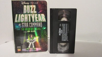 Disney Pixar Buzz Lightyear Of Star Command The Adventure Begins VHS Tape - Image 1 of 4