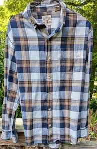 Red Head Langarm Hemd Herren M klassisch kariert Outdoor Wandern Camping Utility - Bild 1 von 7