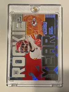 2024 PANINI CONTENDERS XAVIER WORTHY ROOKIE OF THE YEAR SILVER KANSAS CITY - Picture 1 of 2