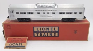 Lionel 2532 Vintage O Lionel Lines "Silver Range" Aluminum Vista Dome Car/Box - Picture 1 of 6