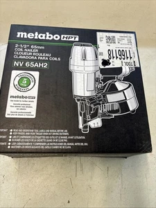 NEU Metabo HPT NV65AH2 2-1/2 Zoll Dachdecker Coilnagler Nagelpistole. Neu im Karton. Q 00571 - Bild 1 von 4