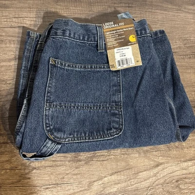Carhartt B28 DST Denim Carpenter Shorts - Men's Size 42 - Durable Workwear - Image 1 of 4