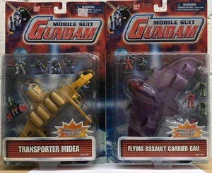 Gundam Mobile Suit Flying Assault Carrier Gau Transporter Midea 4.5" Bandai - Picture 1 of 2