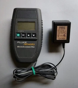 Fluke Networks MicroScanner Pro 2947.4011.01 Cable Tester Tested & Working - Picture 1 of 3
