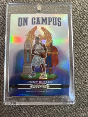 Panini Prizm 2021 selecciones del draft Jimmy Butler en el campus estuche golpe SSP Miami Heat!!! Foto 1 de 2