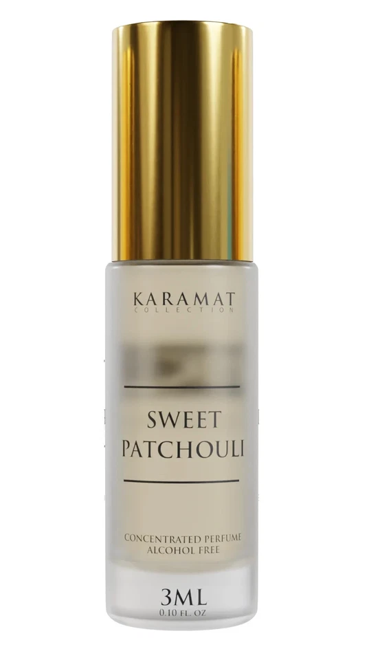 KARAMAT COLLECTION Sweet Patchouli – Pures Parfümöl Alkoholfrei | 3ml Roll-On fruchtig süß Moschus