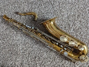 King Super 20 Tenor Saxophone 437225 Plays Great Org Lacquer East Lake - Picture 1 of 24