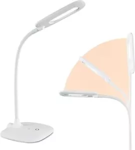OttLite LED Soft Touch Desk Lamp - 3 Brightness Controls Adjustable Flexible Nec - Picture 1 of 6