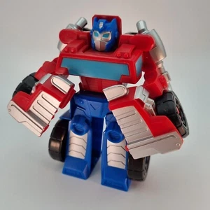 Playskool Heroes Transformers Rescue Bots Academy Optimus Prime Truck - Bild 1 von 12