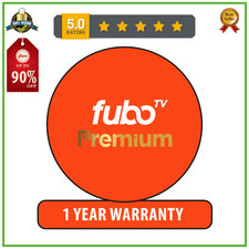 Fubo TV Account Worldwide - Live Sport & TV | 1 Year Warranty - 100+ Channels