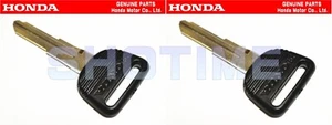 HONDA GENUINE 96-00 CIVIC EK9 TYPE-R Blank Master Key 2 Pcs Set OEM JDM - Picture 1 of 1