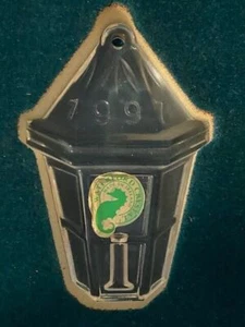 NEW Waterford Crystal Lantern Memories Ornament Fifth Ed 1997 Christmas NIB Flaw - Picture 1 of 4