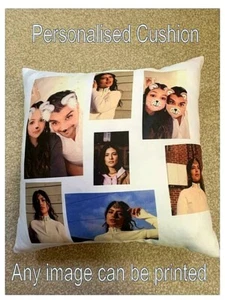Personalised Cushion Cover Any Name / Any Image  - Picture 1 of 6