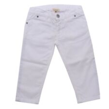 7609AH pantalone bimbo boy MAPERO' off white cotton trouser