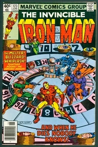 Iron Man 123 FN/VF 7.0 Newsstand Marvel 1979 - Picture 1 of 3