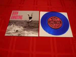 Born Annoying Living How You're Not 2012 7" Blue Vinyl Reaper RR73 Hardcore Punk - Imagen 1 de 12