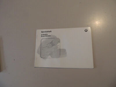 Service Inspektion Kundendienst heft blanko BMW Motorrad K / Boxer Mod. 05/1994 - Bild 1 von 3