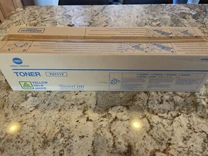 OEM Konica Minolta TN711Y, A3VU230 Yellow Toner Cartridge, Bizhub C654 - Afbeelding 1 van 2