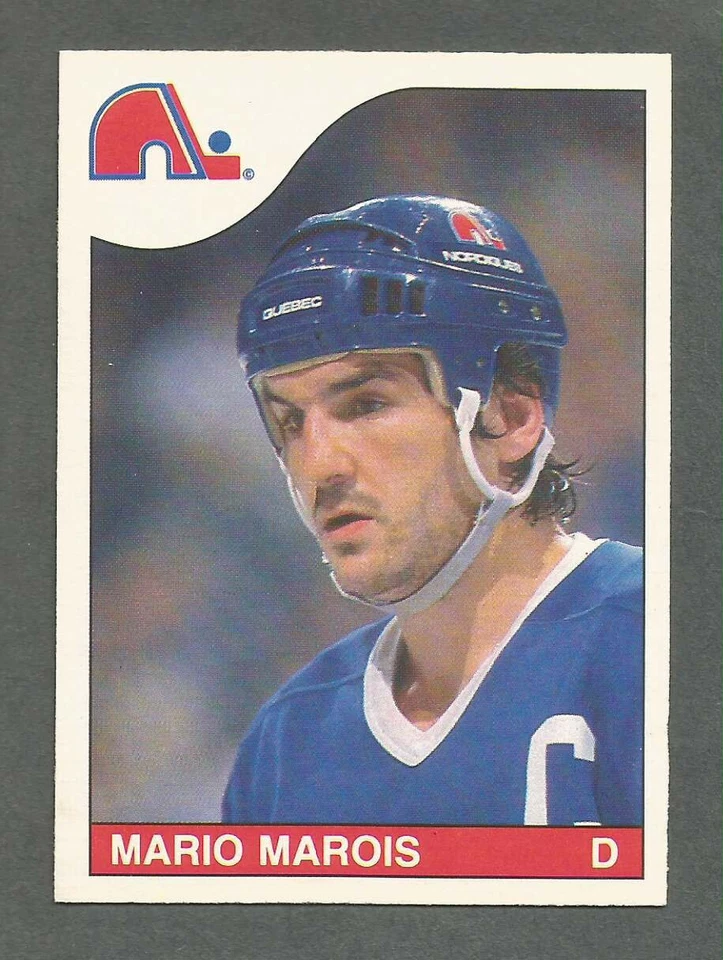 1985-86 OPC O-Pee-Chee Hockey Mario Marois #194 Quebec Nordiques NM/MT - Image 1 of 1