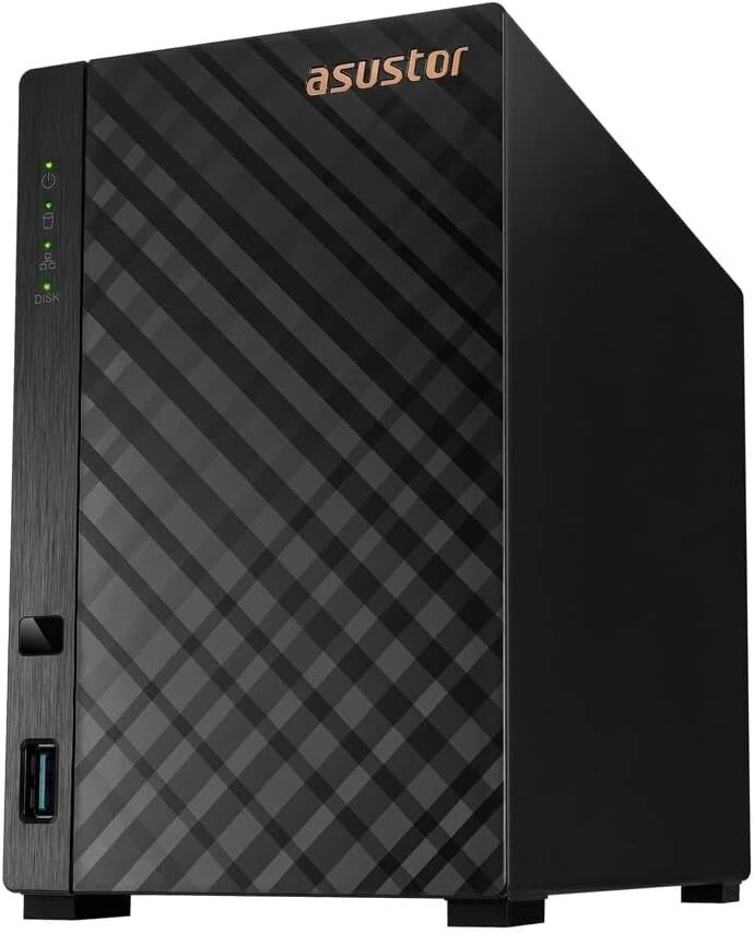 Asustor Drivestor 2 Lite 2 Bay NAS Quad-Core 1.7GHz CPU (Diskless) AS1102TL - Image 1 of 4