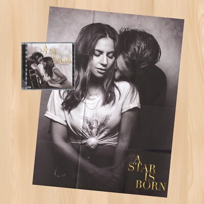 +POSTER---- LADY GAGA & BRADLEY COOPER A Star Is Born EXCLUSIVE Soundtrack 1112 - Image 1 of 4