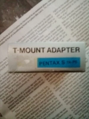 Kalt T Mount Adapter To Pentax S - Image 1 of 4