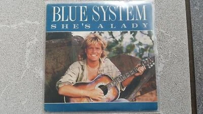 7" Single Vinyl Blue System (Dieter Bohlen) - She's a lady SPAIN (Modern Talking - Image 1 of 4