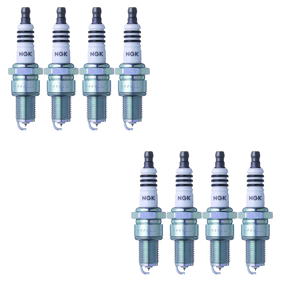 NGK Iridium IX Spark Plug Set (8 Pieces) 4055 For Ferrari 308 GTB 308 GTS V8 - Image 1 of 1